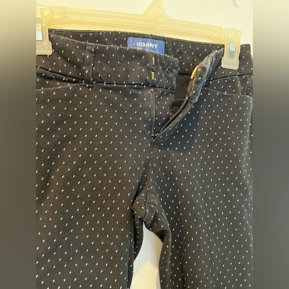 Old Navy Black Mid Rise Skinny Dress Pants Size 0 - Picture 8 of 9